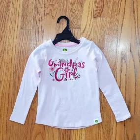 John Deere Grandpa's Girl Long Sleeved