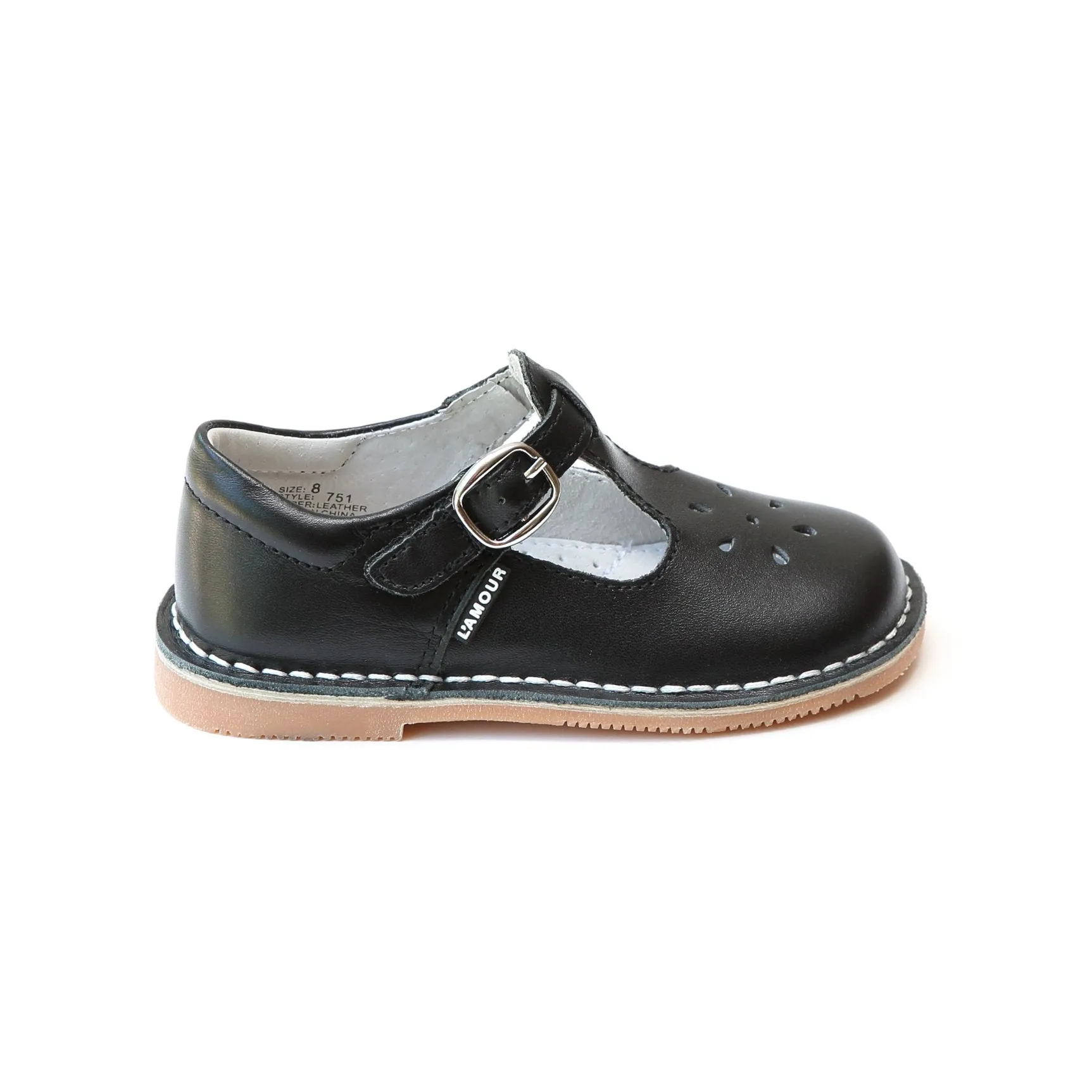 Joy Classic Leather T-Strap Mary Jane