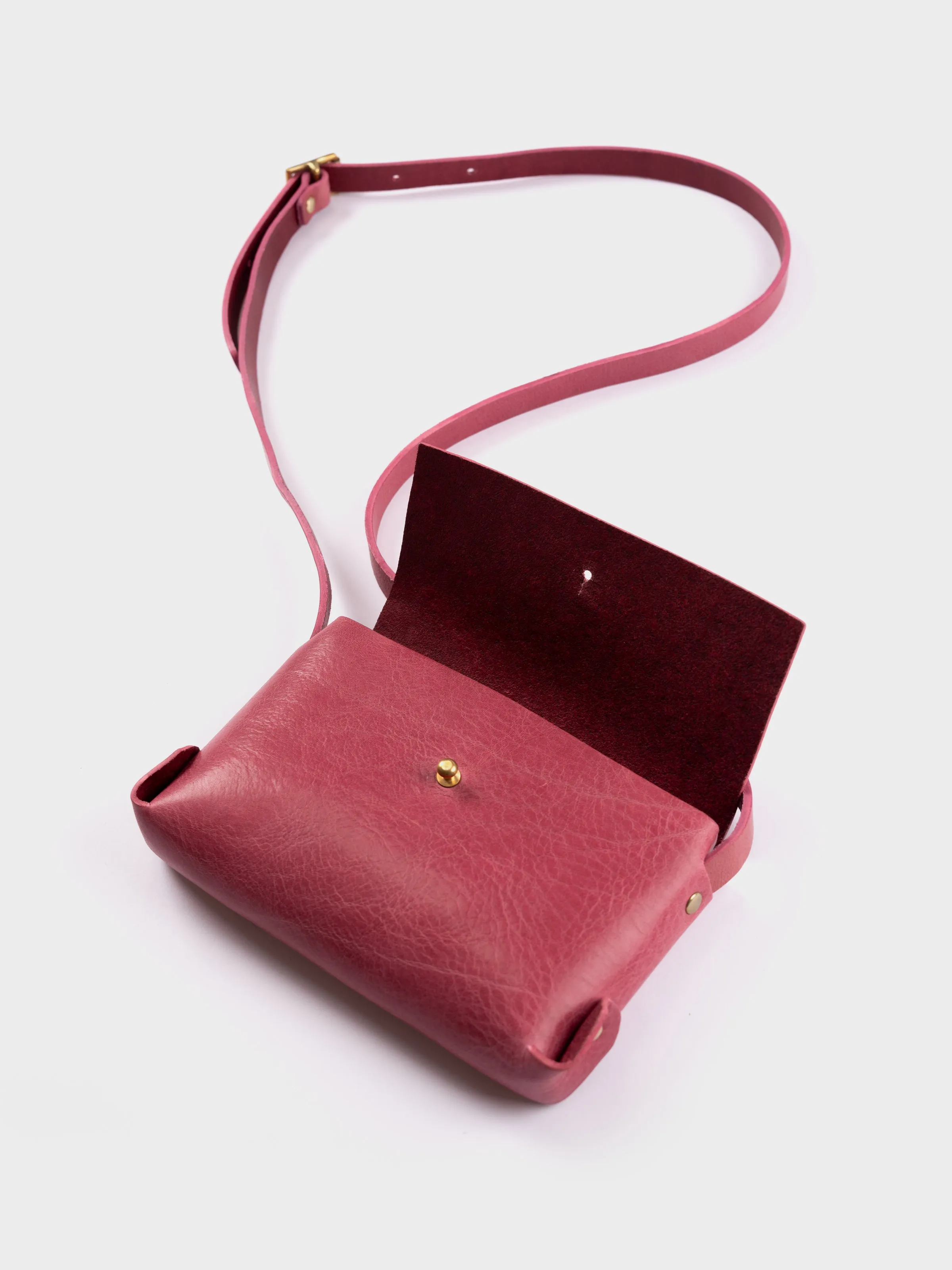 Kate Sheridan Jigsaw Bag - Raspberry