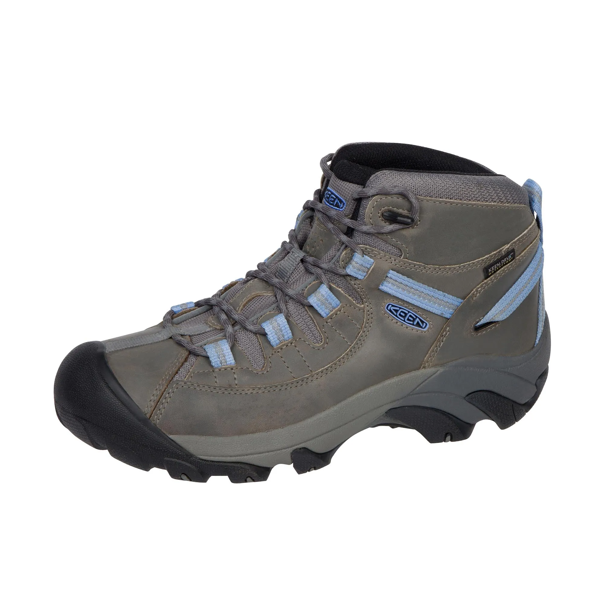 Keen Womens Targhee II Mid Steel Grey Hydrangea