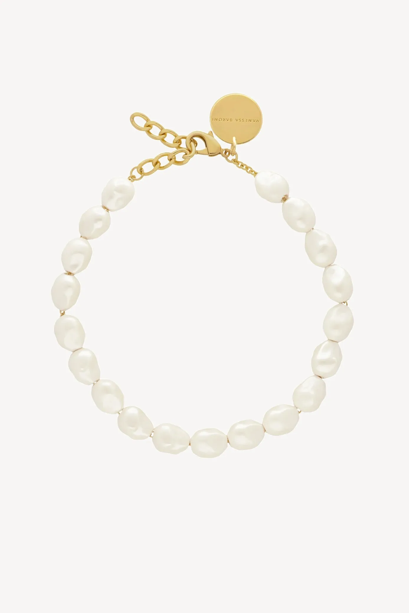 Kette Organic Pearl Short in Pearl