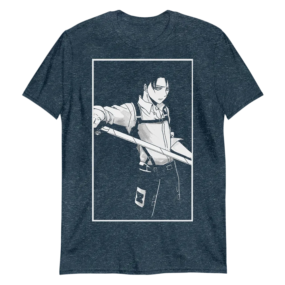 Levi Attack on Titan Unisex Softstyle T-Shirt