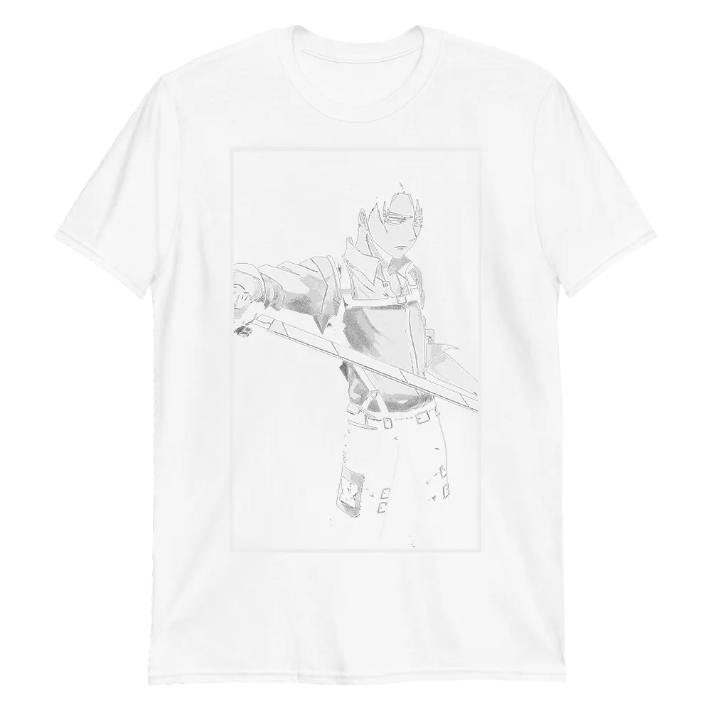 Levi Attack on Titan Unisex Softstyle T-Shirt