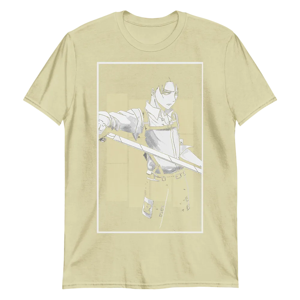 Levi Attack on Titan Unisex Softstyle T-Shirt