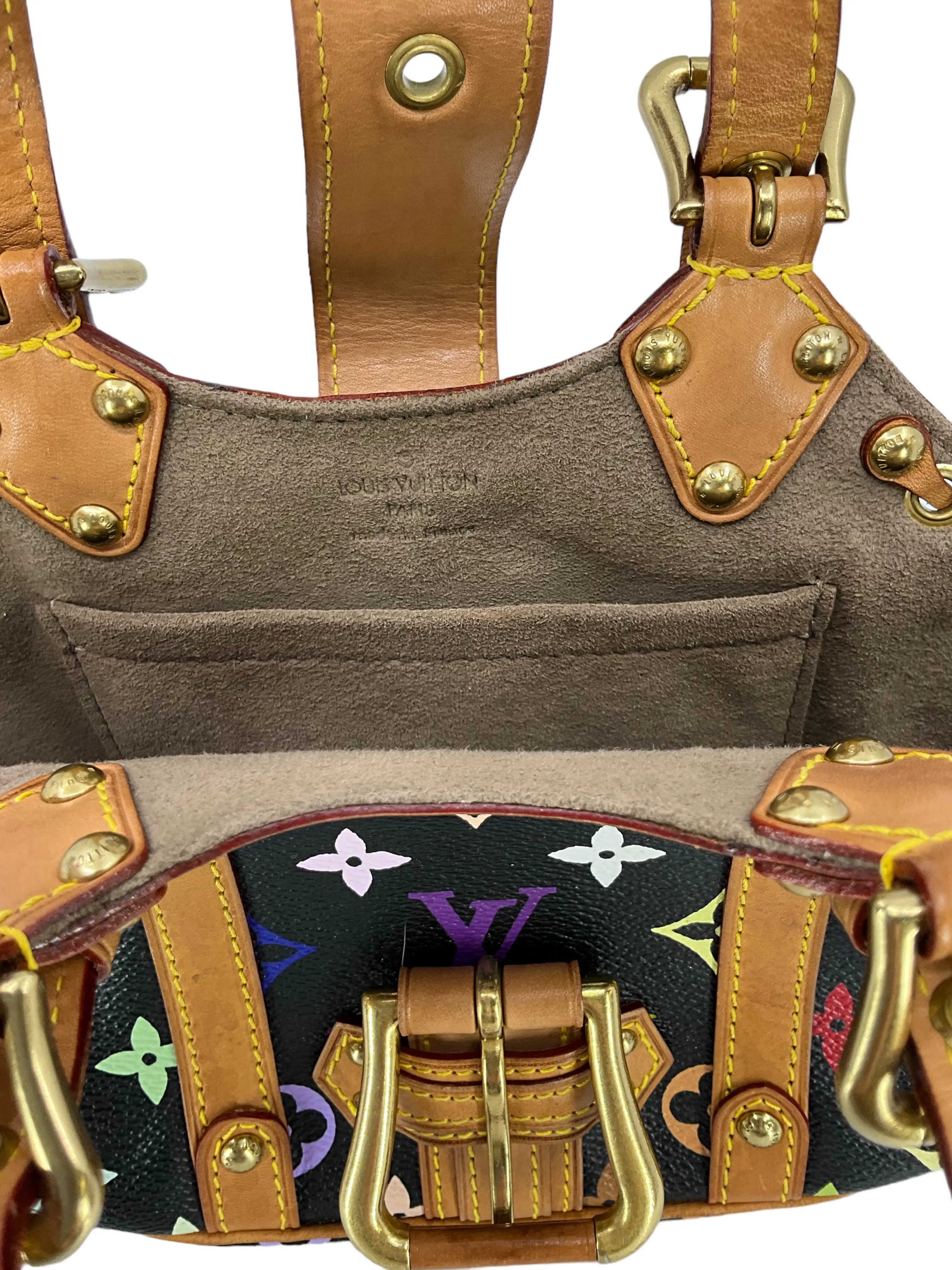 LOUIS VUITTON Monogram Multicolor Theda PM Bag