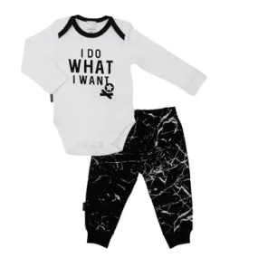 Mini Trendsetter | LS Bodysuit & Pant Set