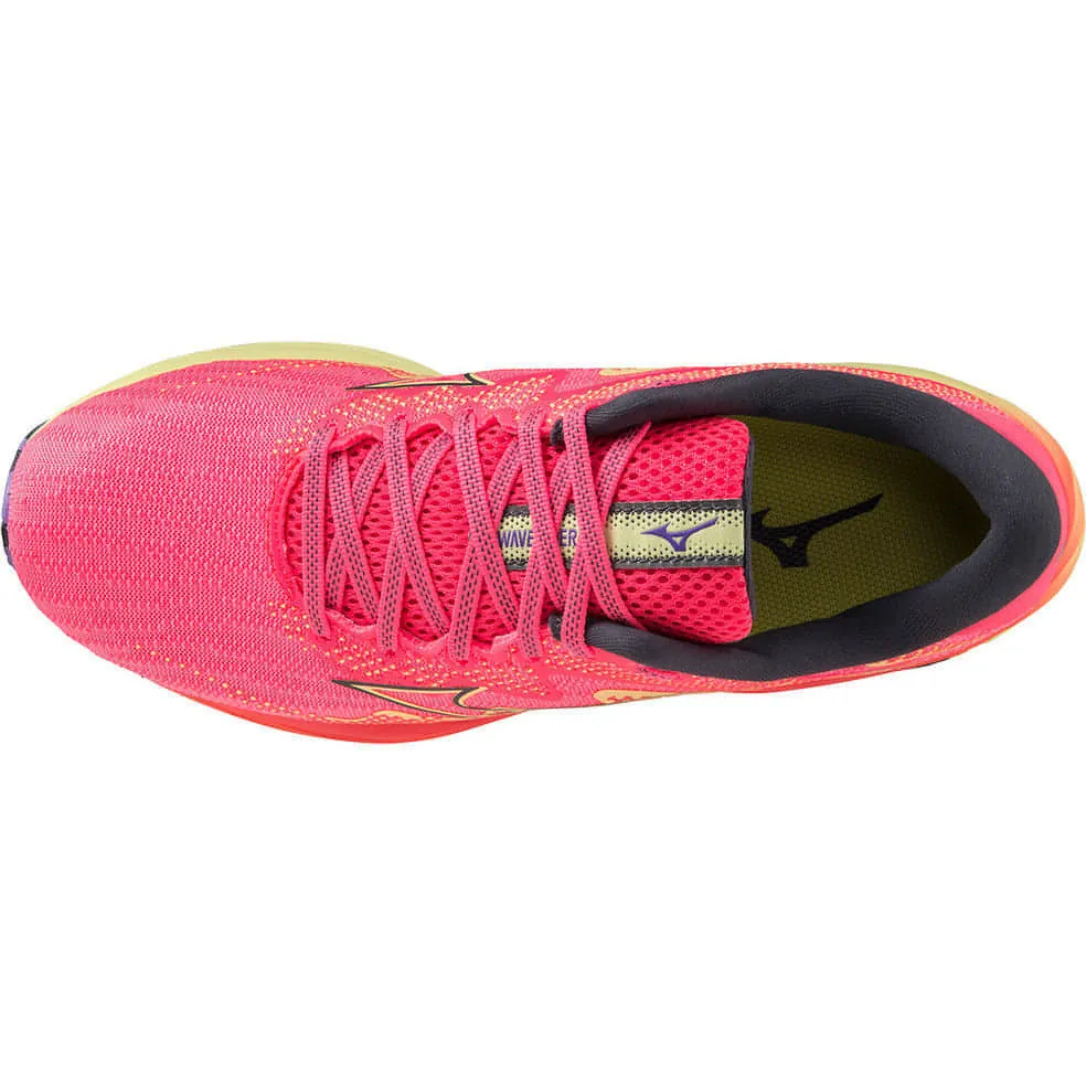 Mizuno Wave Rider 27 Womens Running Shoes - Pink