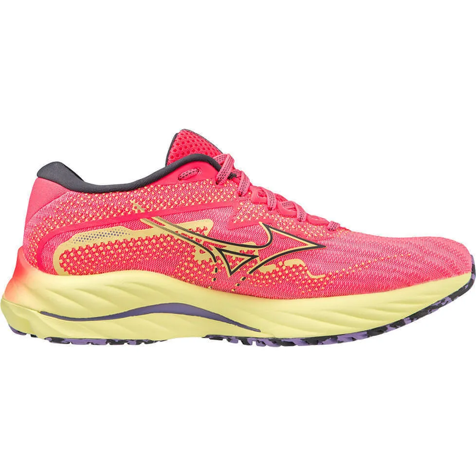 Mizuno Wave Rider 27 Womens Running Shoes - Pink