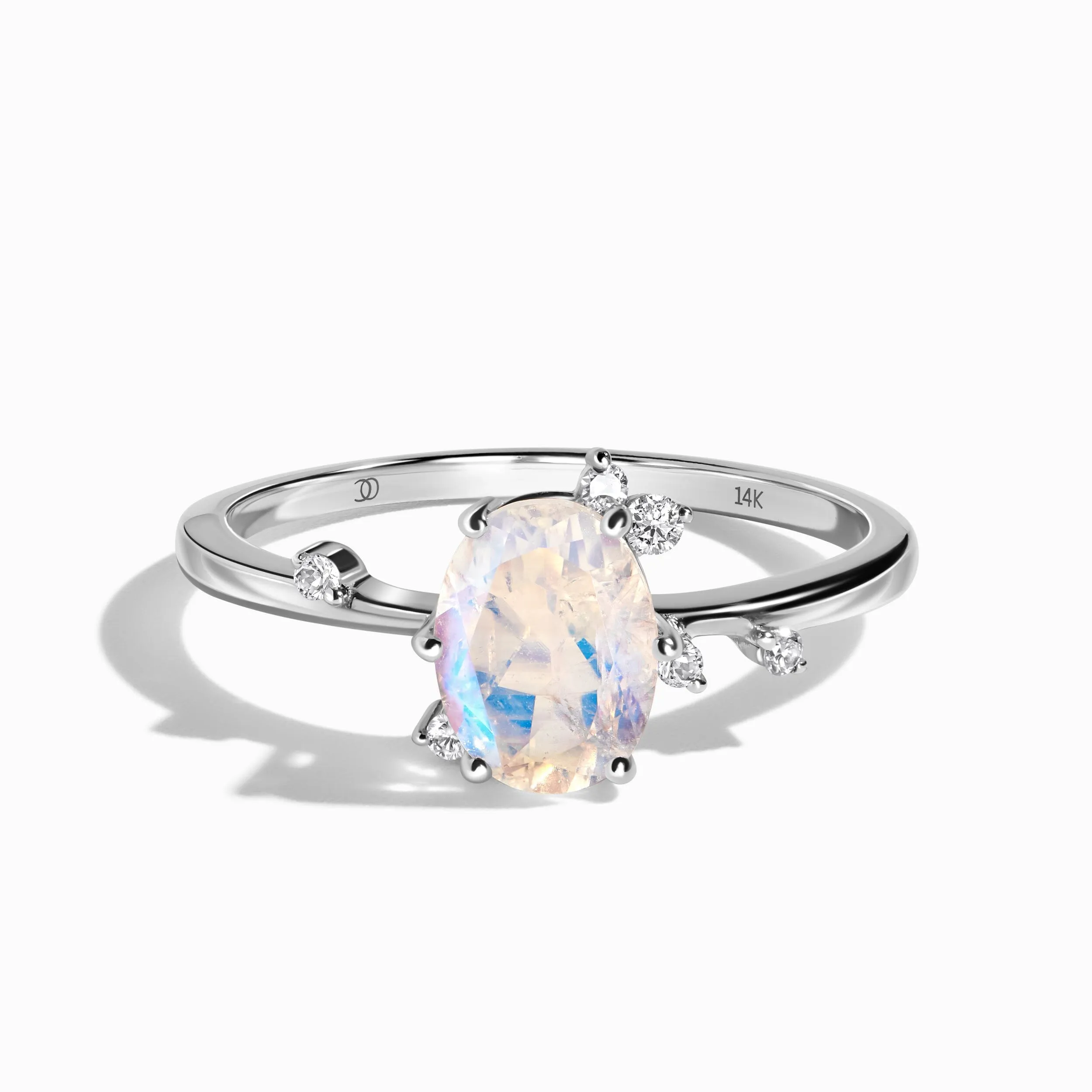 Moonstone Diamond Ring - Muse