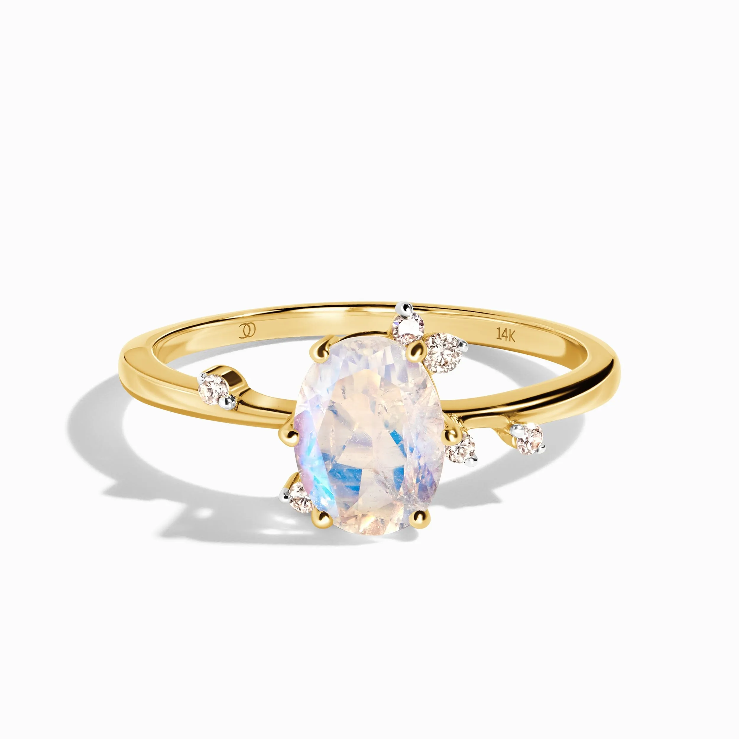 Moonstone Diamond Ring - Muse