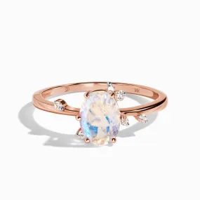 Moonstone Diamond Ring - Muse