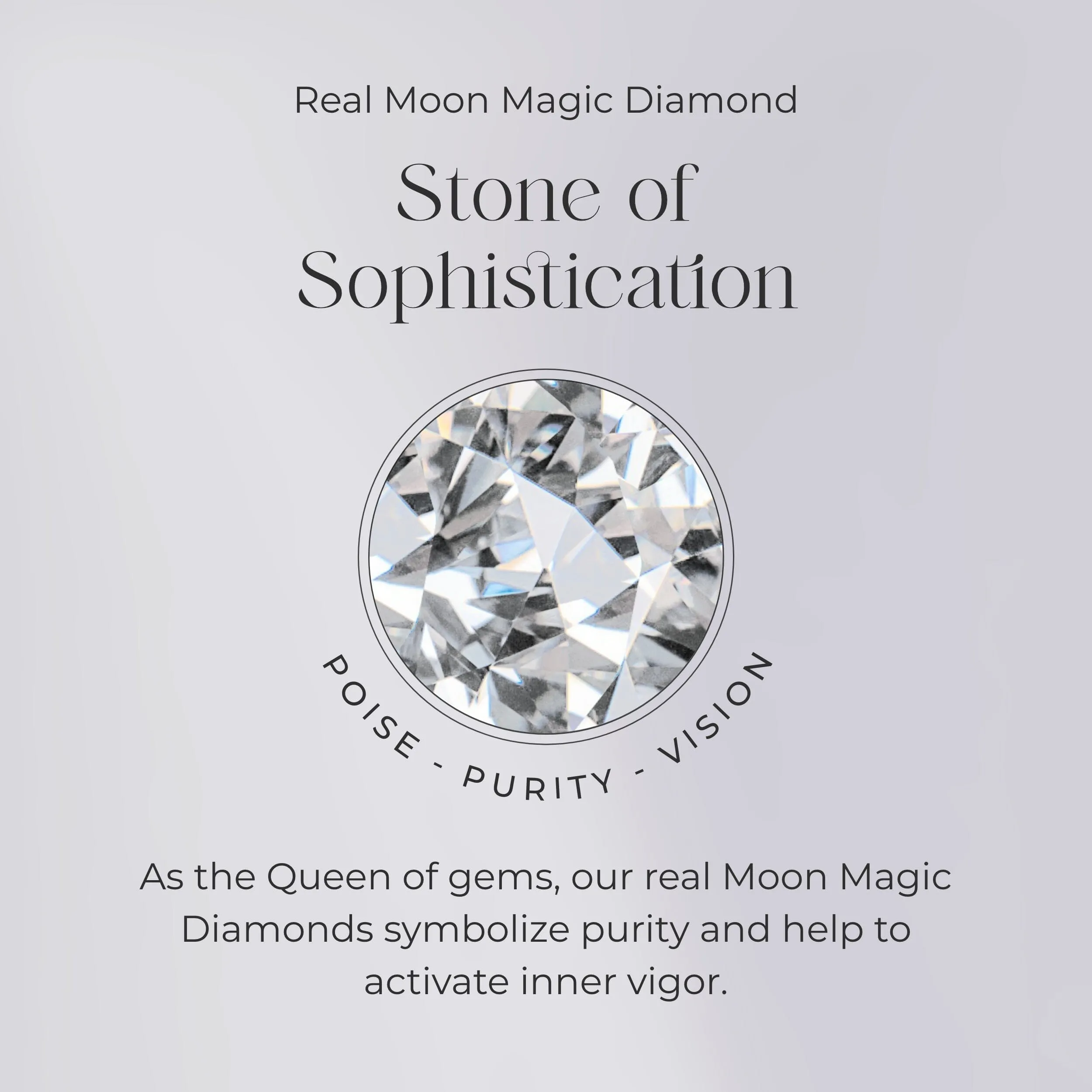 Moonstone Diamond Ring - Muse