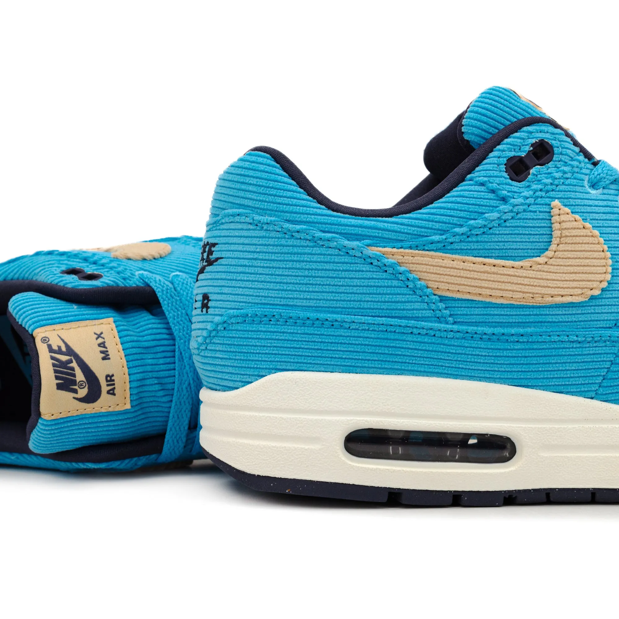 Nike Air Max 1 PRM "Corduroy" Baltic Blue/Sesame Gridiron Sail FB8915-400