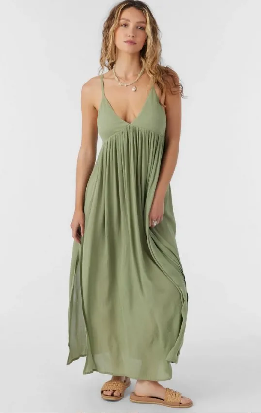 O'NEILL SALTWATER SOLIDS MEL MAXI DRESS