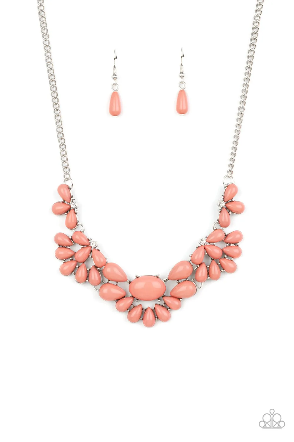 Paparazzi Necklace ~ Secret GARDENISTA - Pink