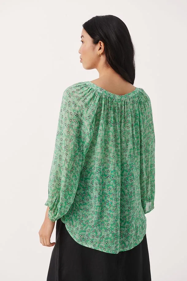 Part Two Erdonae Top in Greenbriar Mini Flower