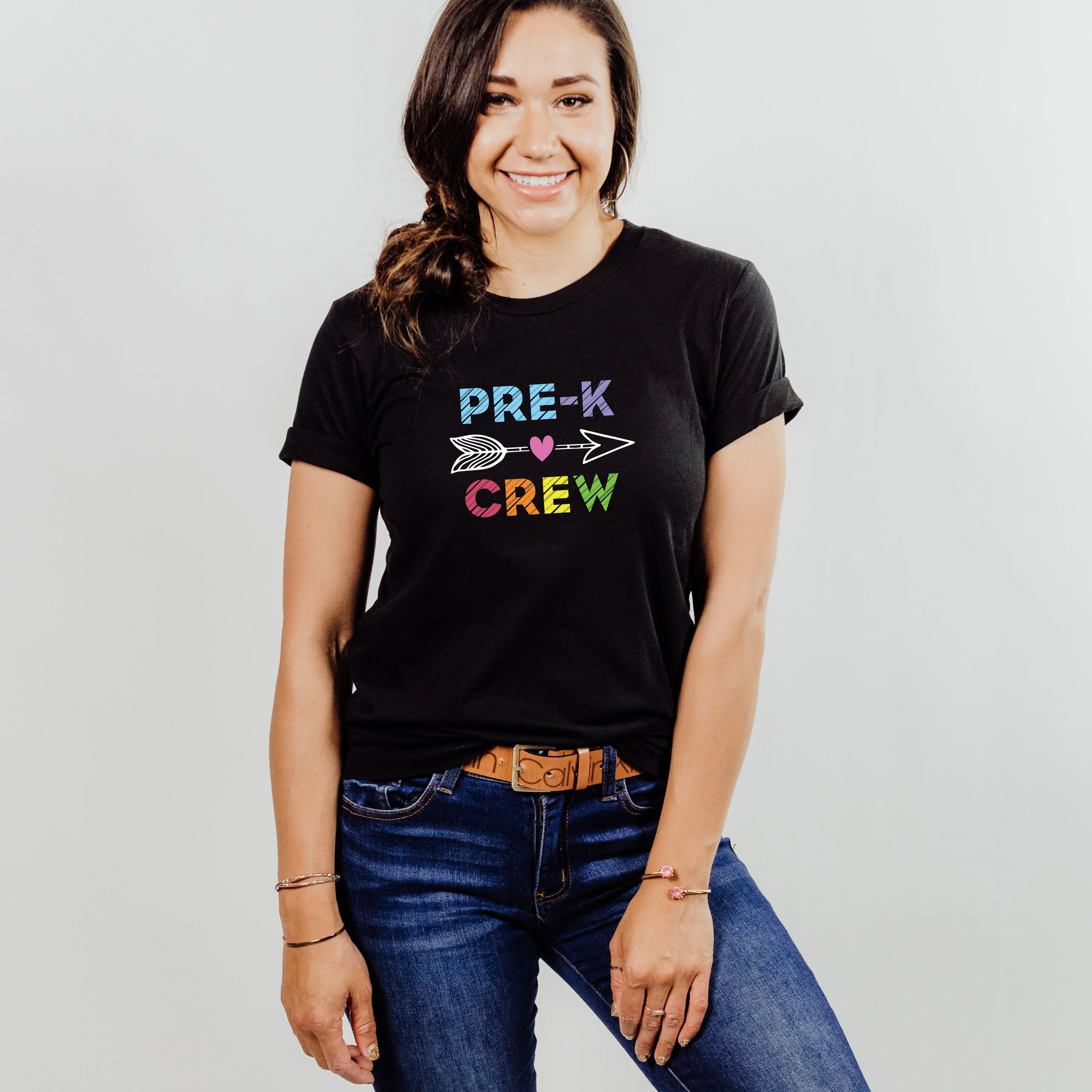 Pre-K Crew Back to School Shirt for Preschool Teachers | Personalized Teacher Shirt