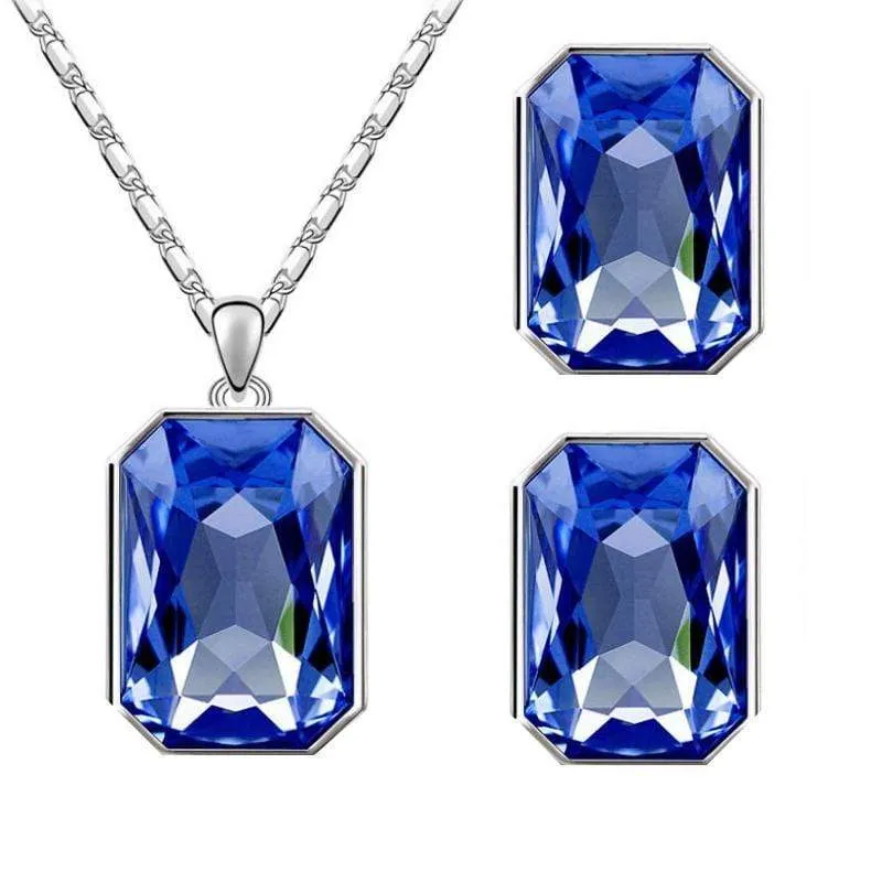 Regally Righteous Blue Gem Set