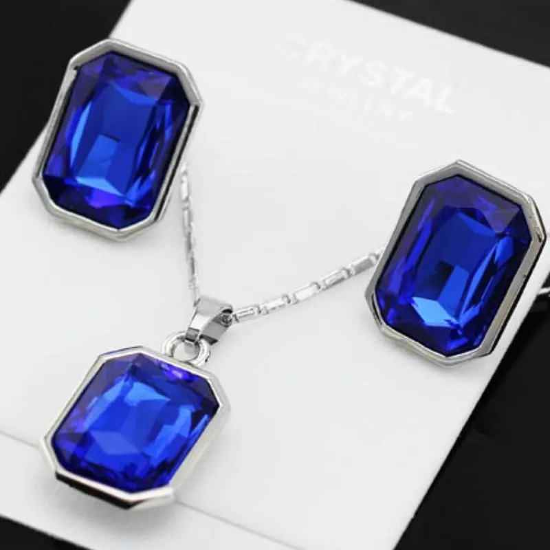 Regally Righteous Blue Gem Set