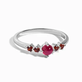 Ruby Garnet Ring - Loveliness