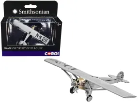 Ryan NYP N-X-211 Airplane Spirit of St. Louis Smithsonian Series Diecast Model by Corgi