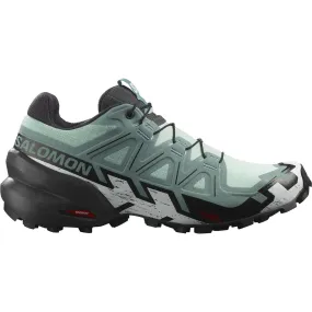 Salomon Speedcross 6 (Womens) - Yucca/Ebony/White