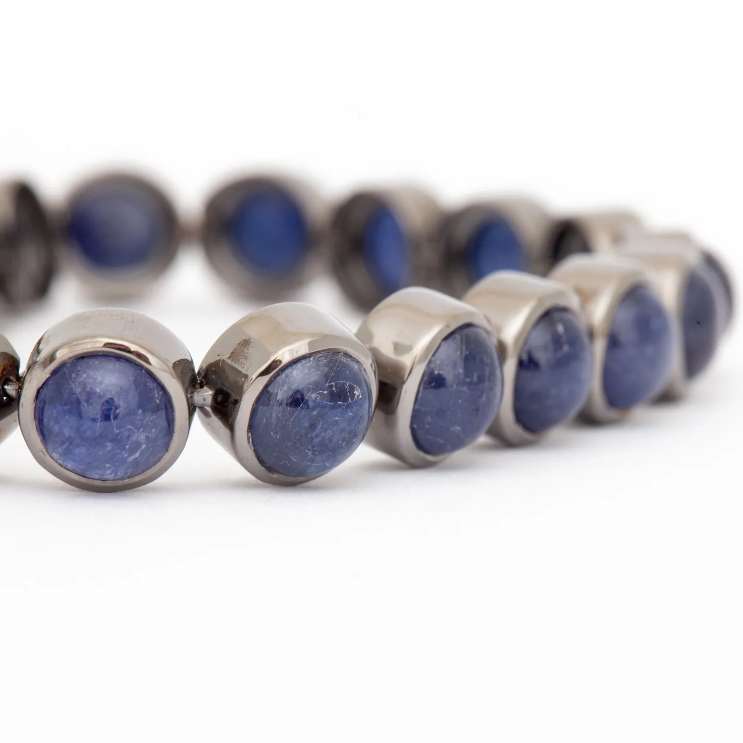 Sapphire Small Dot Tennis Bracelet