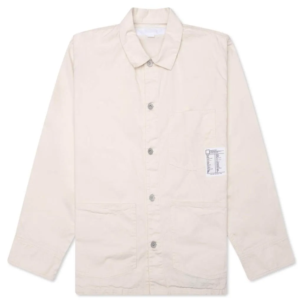 Short Coverall Jacket - White