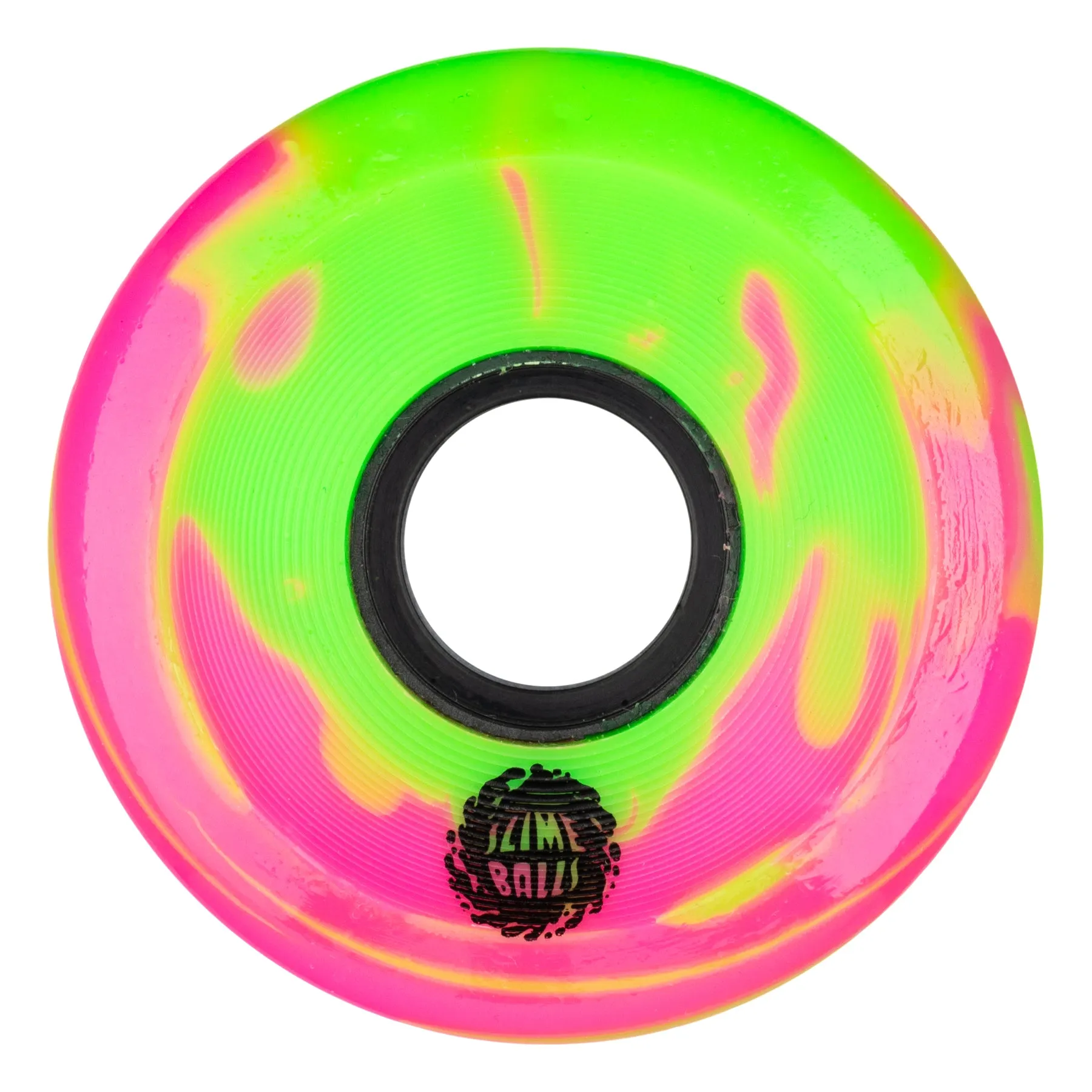 Slime Ball Wheels Jay Howell OG Slime Pink Green Swirl 60mm 78a