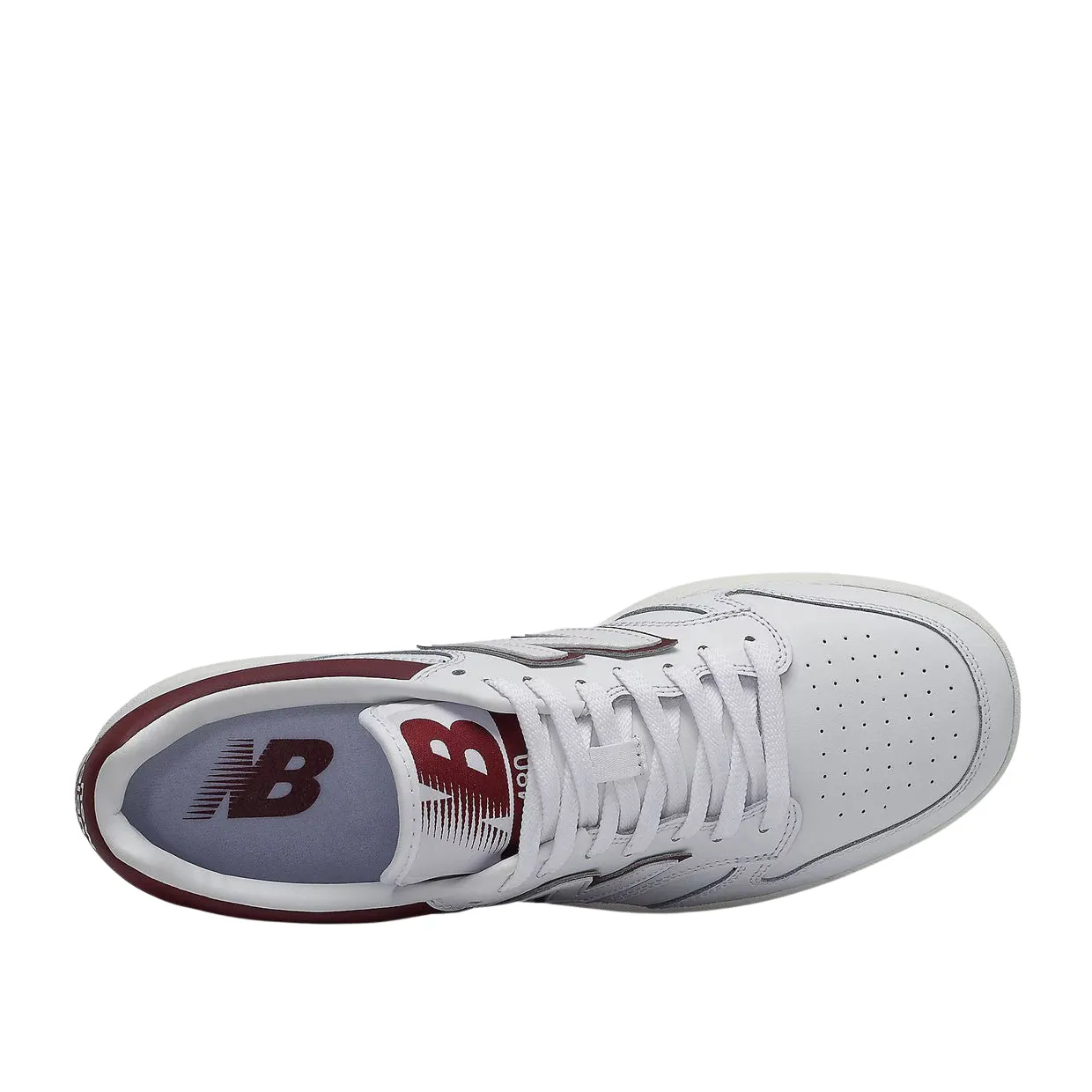 Sneakers Unisex New Balance 480 Bianco / Bordeaux