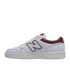 Sneakers Unisex New Balance 480 Bianco / Bordeaux