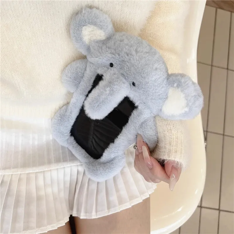 Soft Elephant Phone Case for iphone 11/11pro/11pro max/12/12mini/12pro/12pro max/13/13pro/13pro max/14/14plus/14pro/14pro max/15/15pro/15pro max PN6491