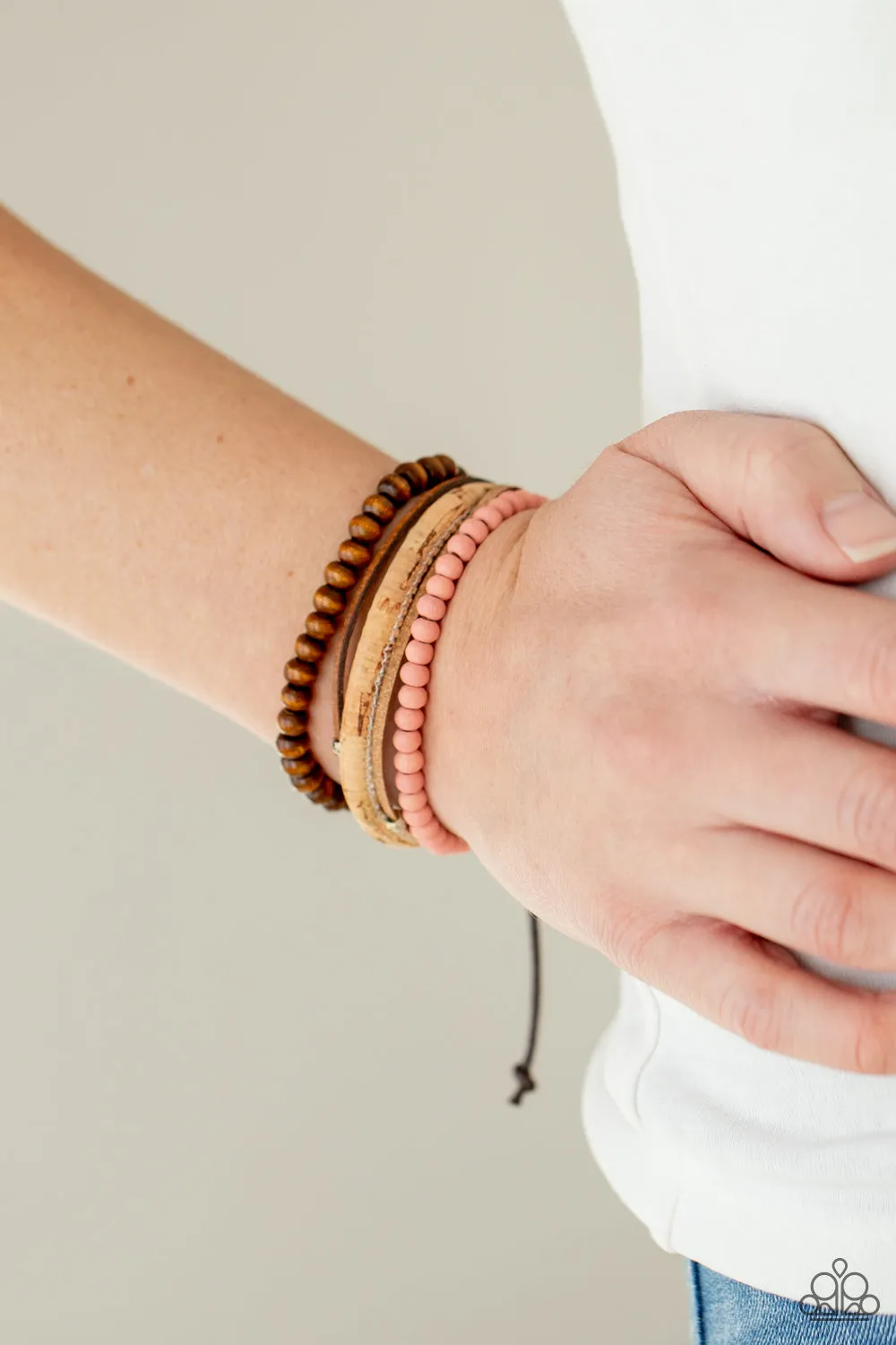 STACK To Basics Pink-Bracelet