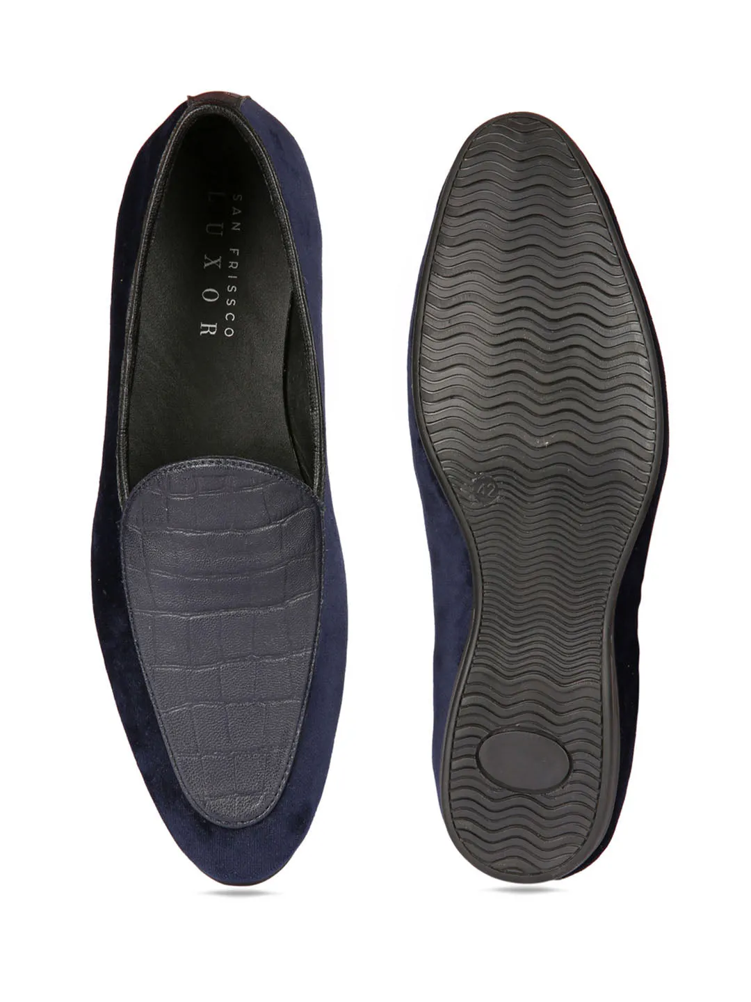 St.Barts Blue Moccasin