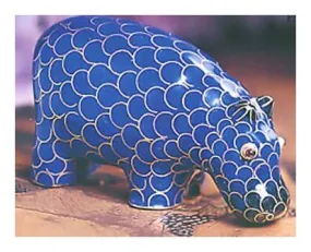 Still Mountain Cloisonne Hippo