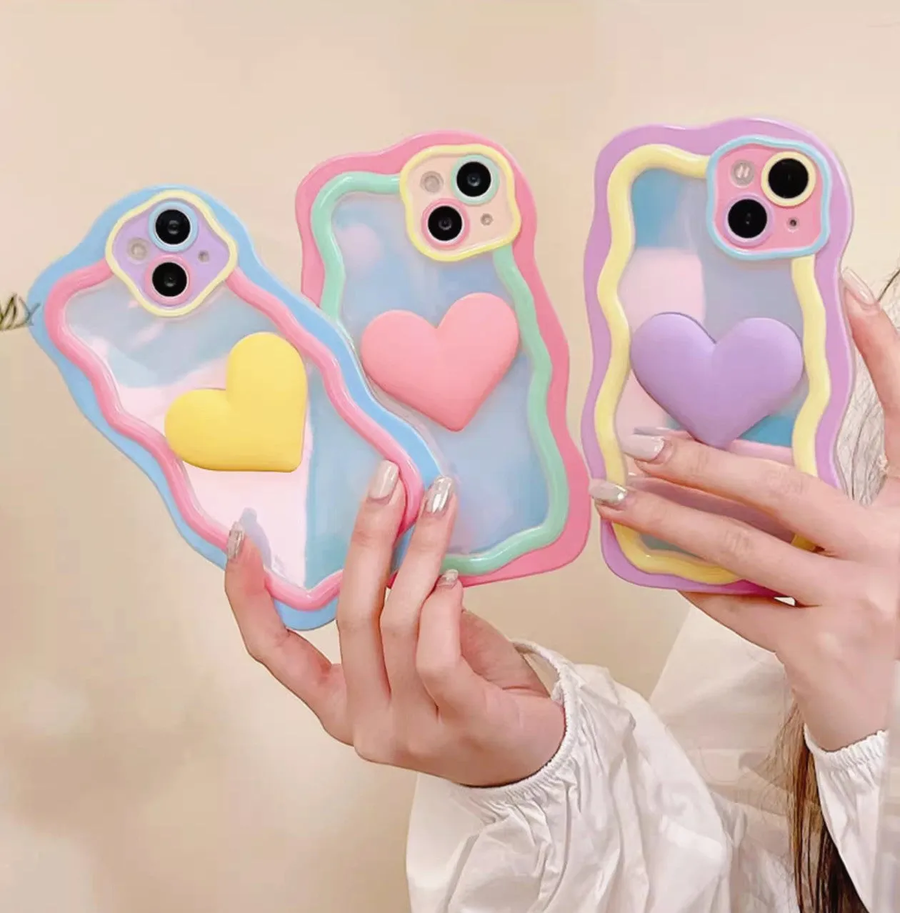 Sweet Heart Phone Case for iphone 11/11pro/11pro max/12/12mini/12pro/12pro max/13/13pro/13pro max/14/14plus/14pro/14pro max PN6177