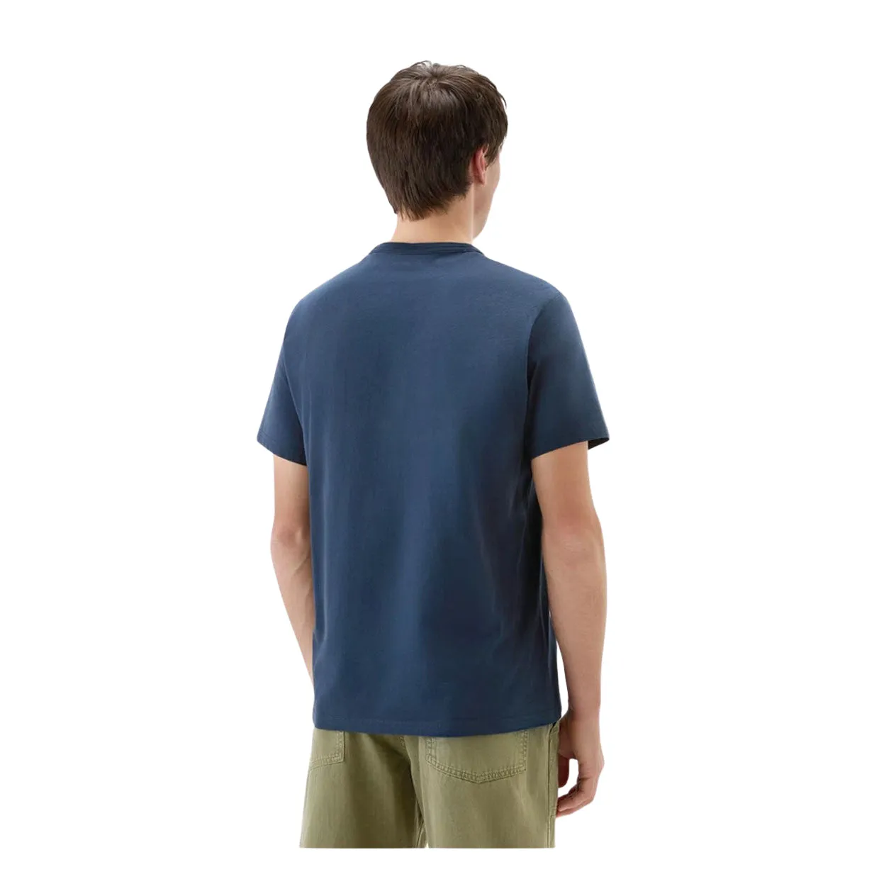 T-shirt Uomo Woolrich Sheep Blu