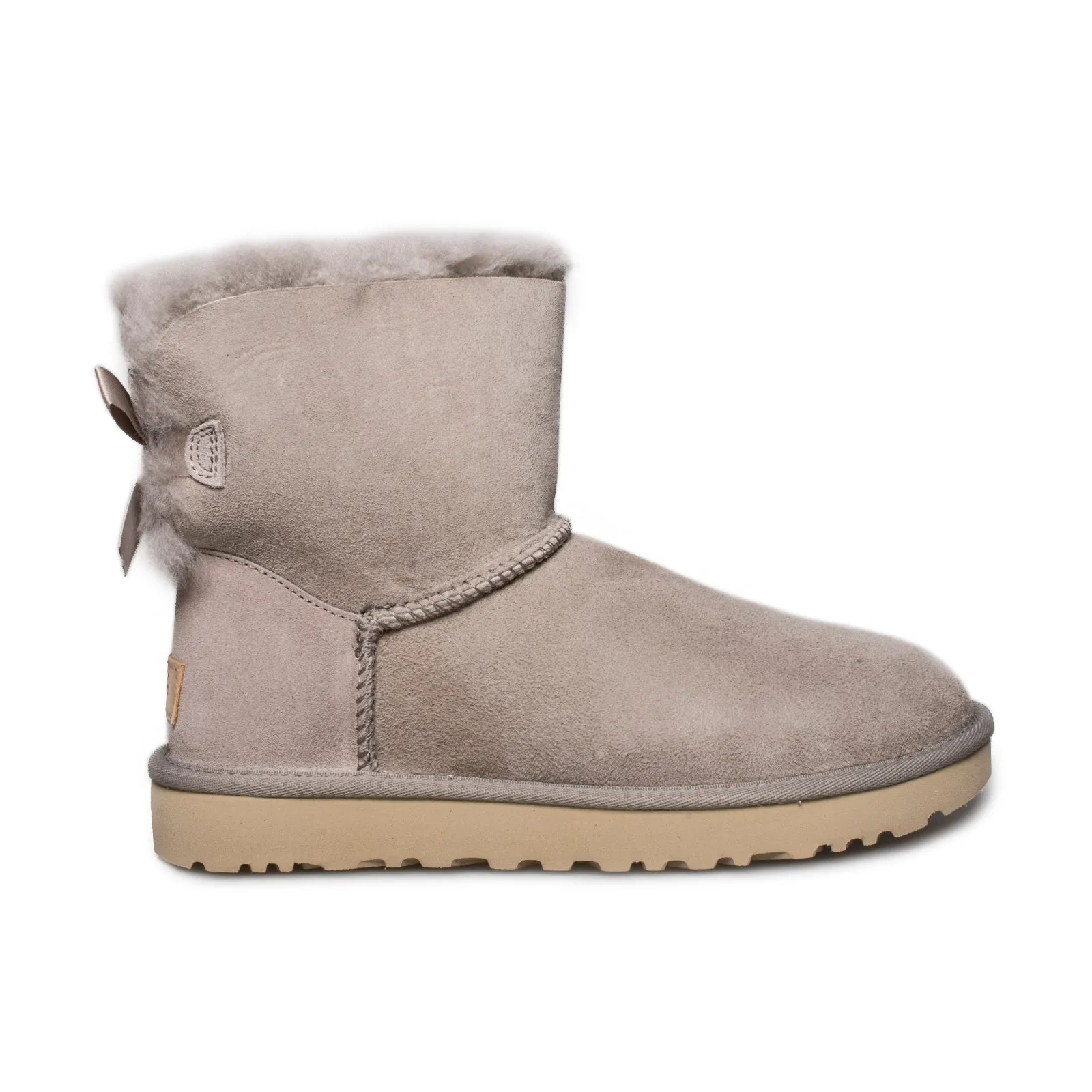 UGG Mini Bailey Brooch Oyster Boots - Women's