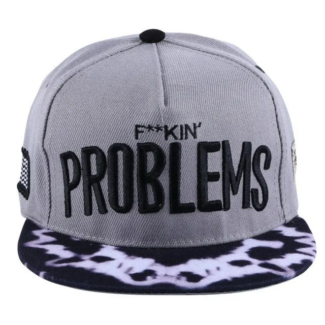 Unisex snapback hats