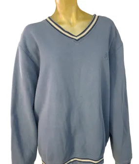 V-neck sweatshirt