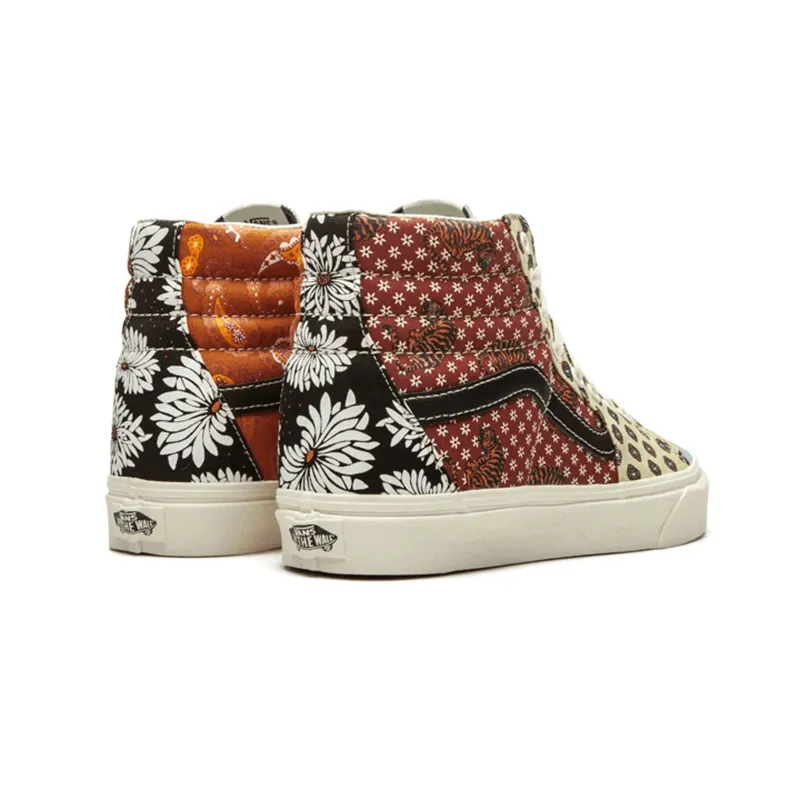 [VN0A4BV61IO] UA SK8-Hi Tiger Patchwork Unisex Sneakers