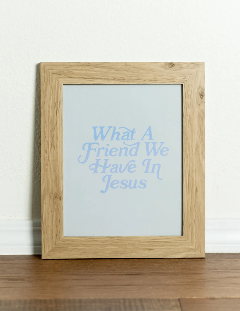 What a Friend in Jesus Print