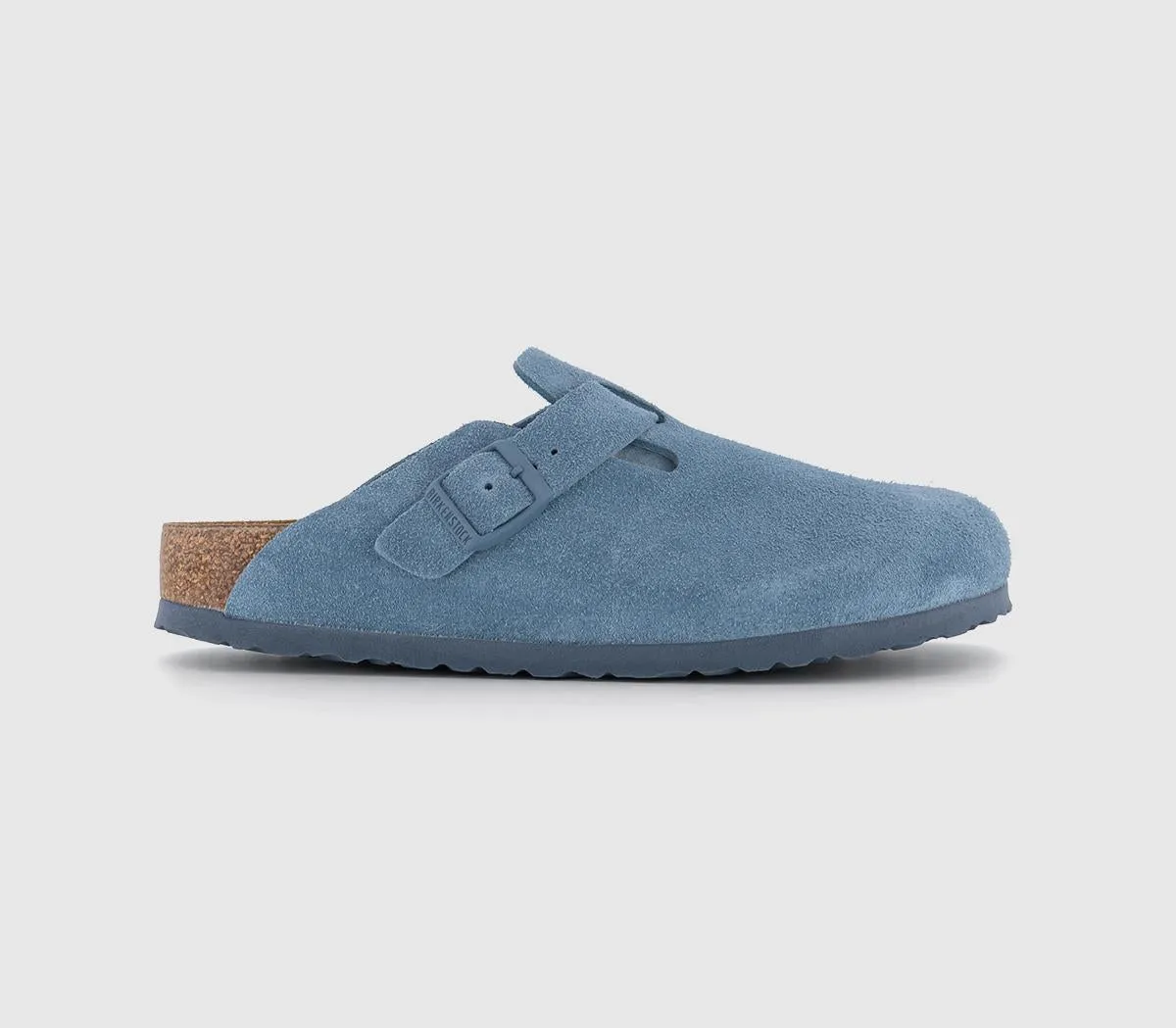 Womens Birkenstock Boston Clogs Elemental Blue