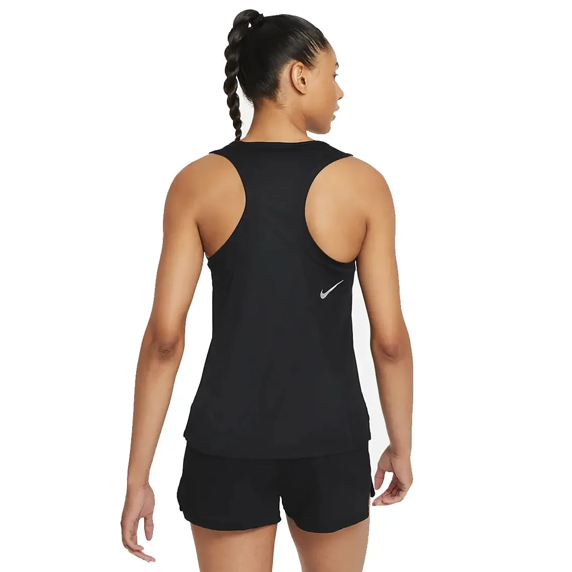 Womens Nike Dri-Fit Race Singlet - Black