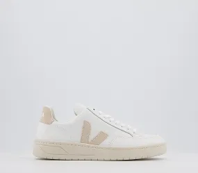 Womens Veja V12 Extra White Sable Trainers