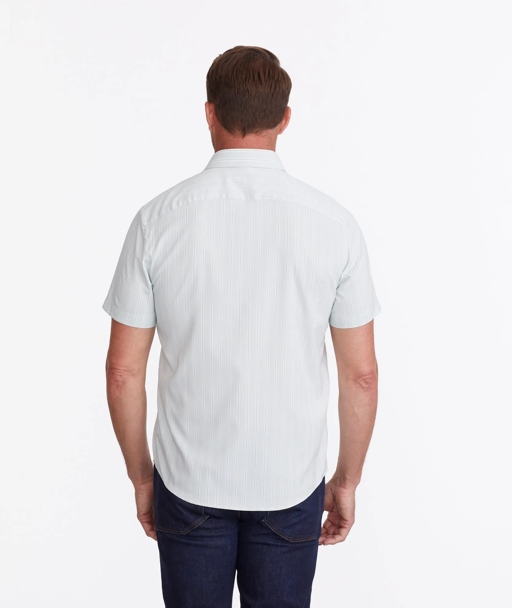 Wrinkle-Free Performance Short Sleeve Lussari Shirt