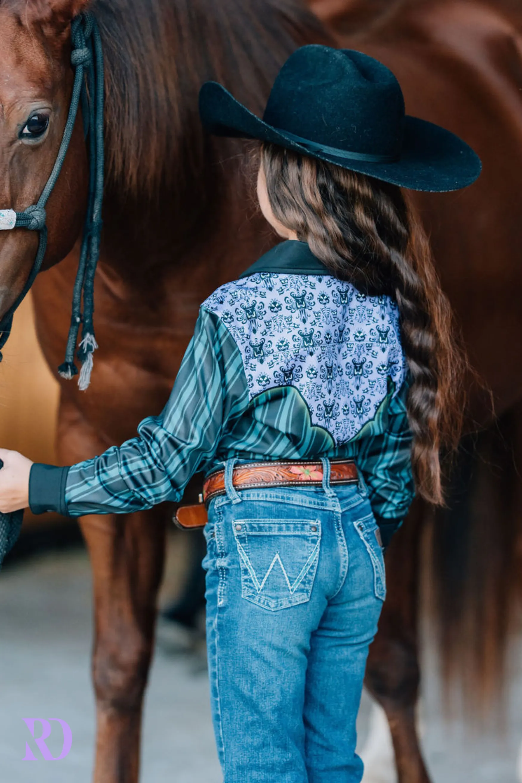 *YOUTH* MANSION MYSTERY PERFORMANCE RODEO SHIRT